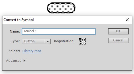Convert to symbol Adobe Flash CS6